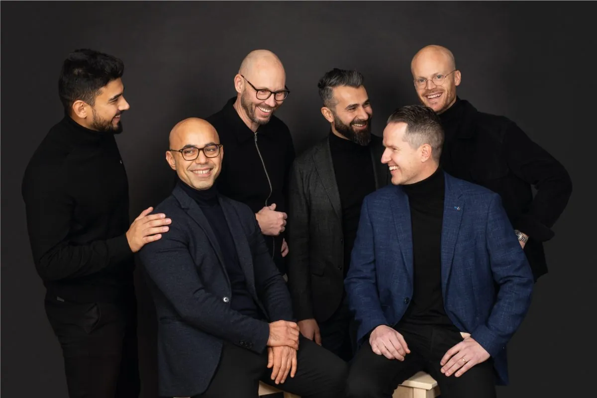 The partners behind Trähem.